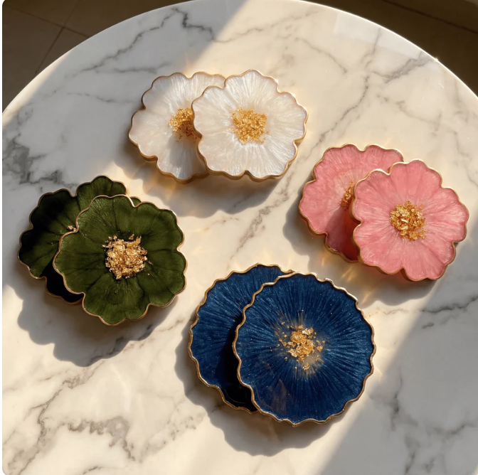 Handmade Resin Coasters